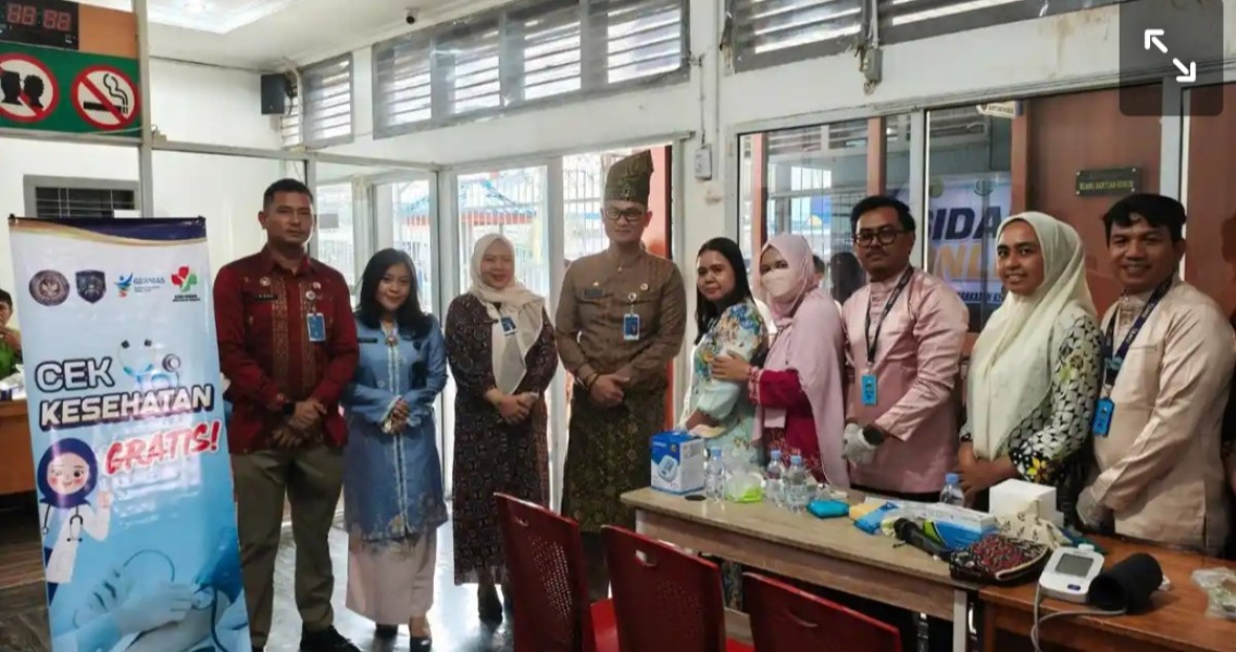 Merayakan Kemerdekaan dengan Menjaga Kesehatan dari Balik Tembok Lapas Pekanbaru