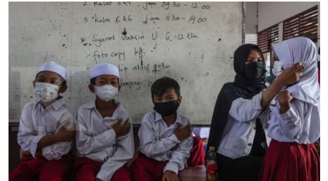 BIN Daerah Riau Targetkan 60 Ribu Dosis Vaksin per Bukan untuk Anak Usia 6-11 Tahun