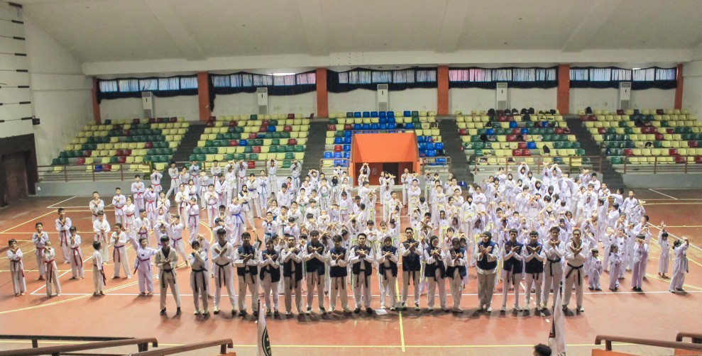Lantik 310 Siswa Naik Sabuk, Eagle Riau Taekwondo Siapkan Atlet Bermental Juara