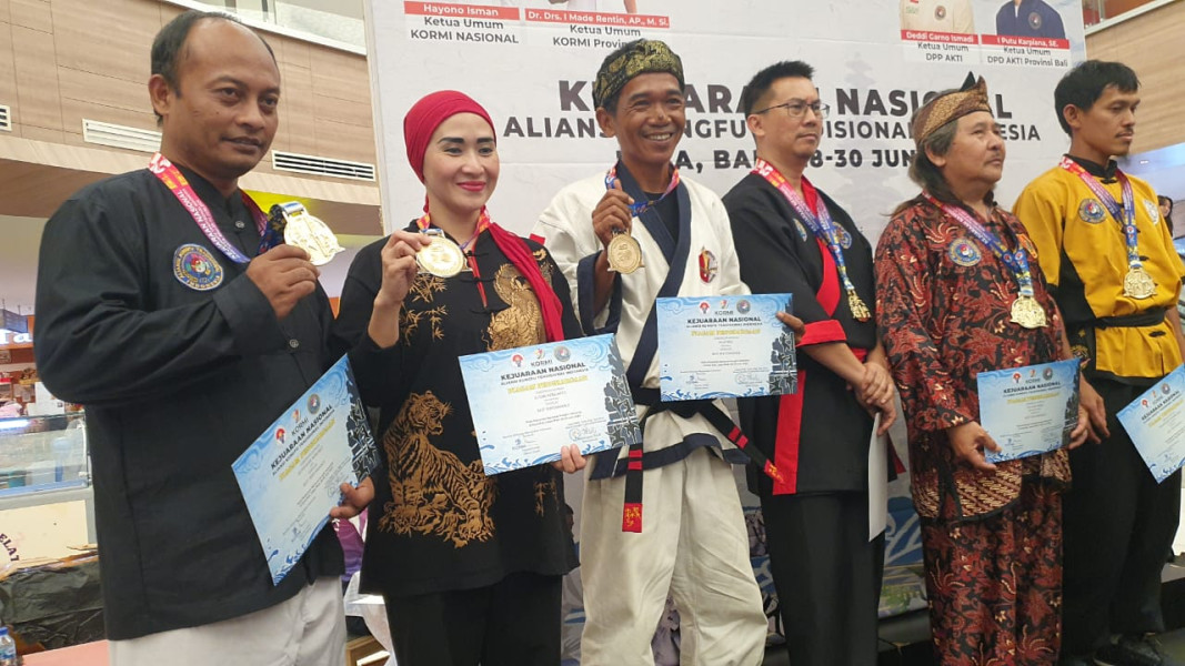 Kontingen Kungfu Riau Sukses Mendulang Emas