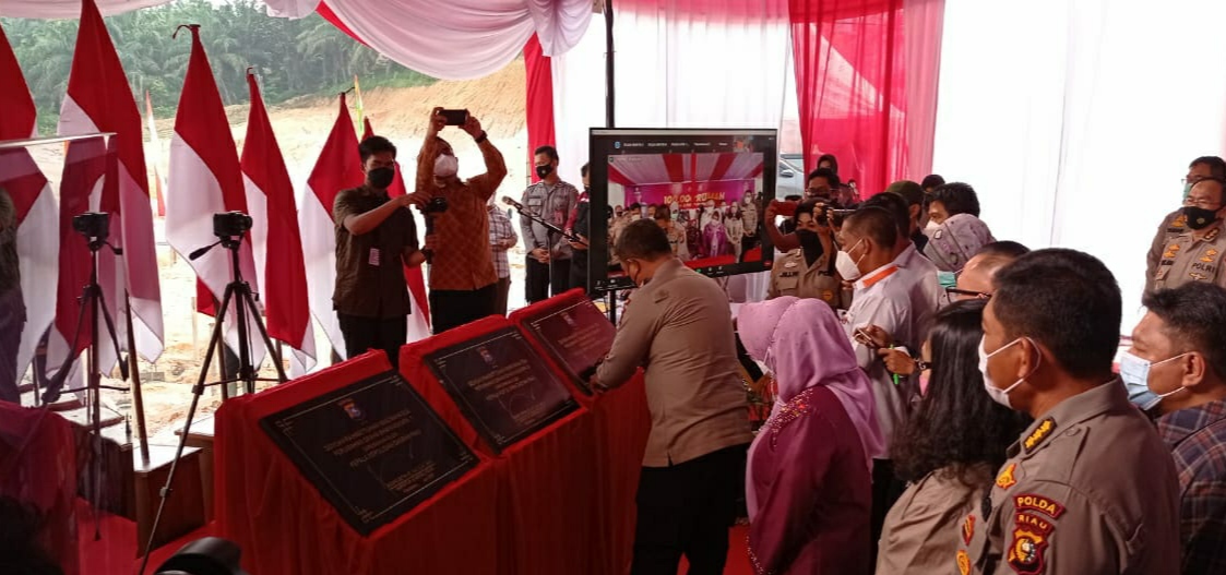 Launching Perumahan Graha Bhayangkara Pekanbaru Berjalan Sukses, Pesan Kapolda Riau Bikin Haru