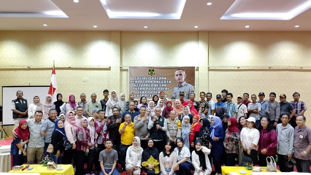 Silaturahmi Keluarga Besar Putra-putri Polri Pekanbaru Sukses Digelar