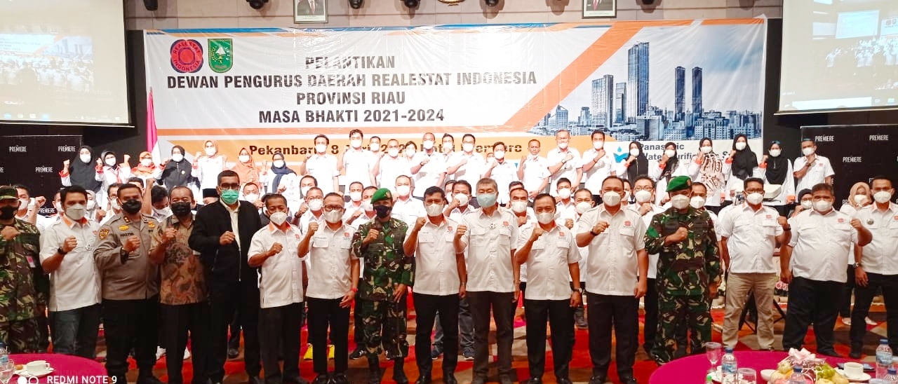 Pengurus DPD REI Riau Resmi Dilantik