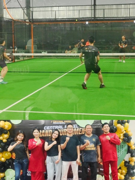 Central Padel Gelar Turnamen Bergengsi se-Sumatera di Pekanbaru
